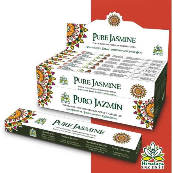 Аромапалички пилкові Himalaya Mandala Pure Jasmine 15 грам Чистий Жасмин