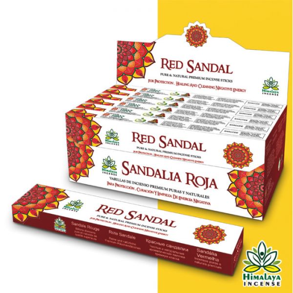 Аромапалички пилкові Himalaya Mandala Red Sandal 15 грам Червоний Сандал