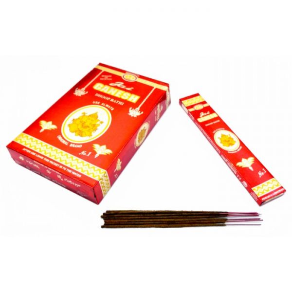 Ароматичні палички пилкові натуральні Ганеш AS Brand Jai Ganeshм