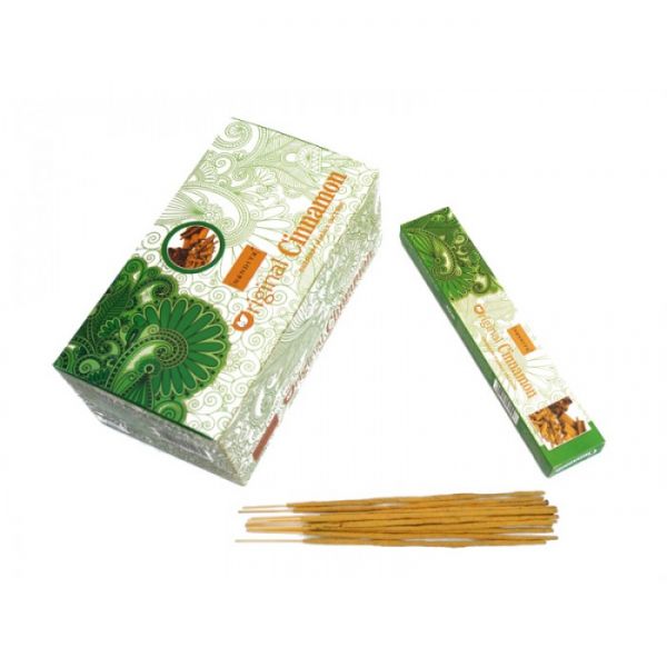 Ароматичні палички пилкові натуральні Кориця Nandita Original Cinnamon