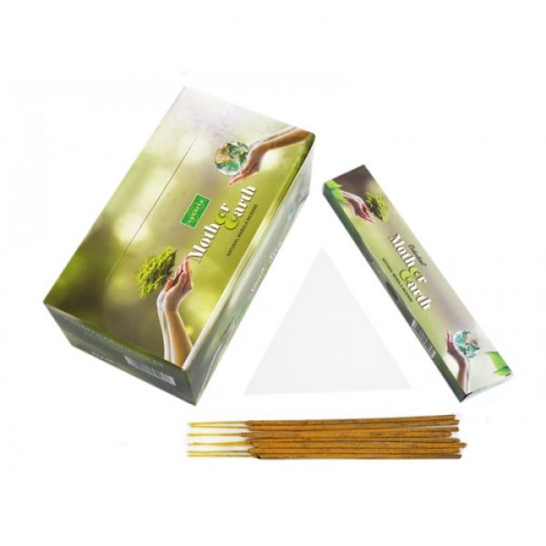 Ароматичні палички пилкові натуральні Матінка Земля Nandita Mother Earth