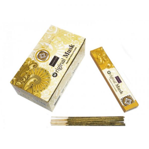 Ароматичні палички пилкові натуральні Муск NANDITA ORIGINAL MUSK