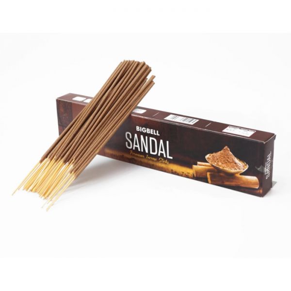 Аромапалички пилкові натуральні Сандал BIG BELL SANDAL 90 гр