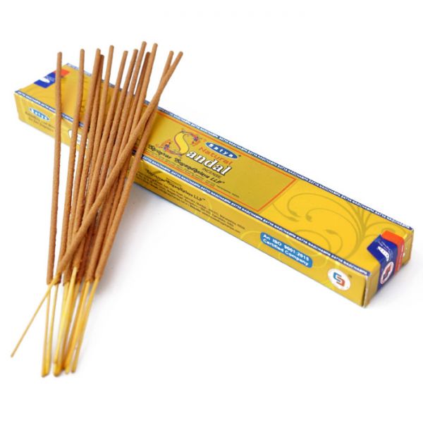 Аромапалички пилкові натуральні Санд Satya Natural Sandal (плоска пачка)