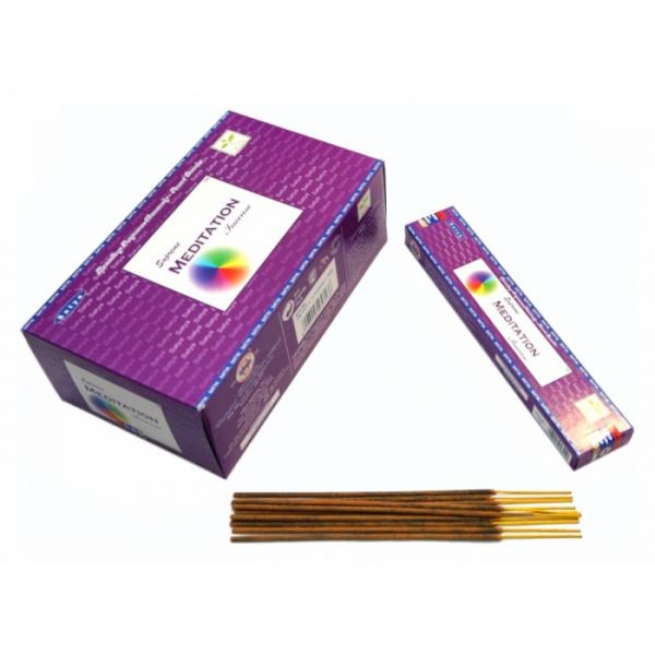 Ароматичні палички пилкові натуральні Вища медитація SATYA SUPREME MEDITATION