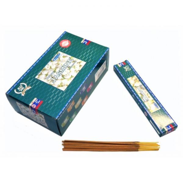 Ароматичні палички пилкові натуральні Жасмин SATYA SUPREME JASMINE