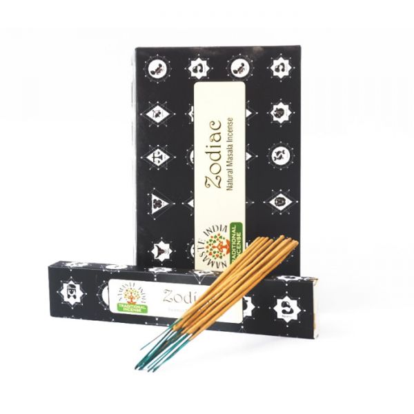 Аромапалички пилкові натуральні Зодіак  NAMASTE INDIA ZODIAC
