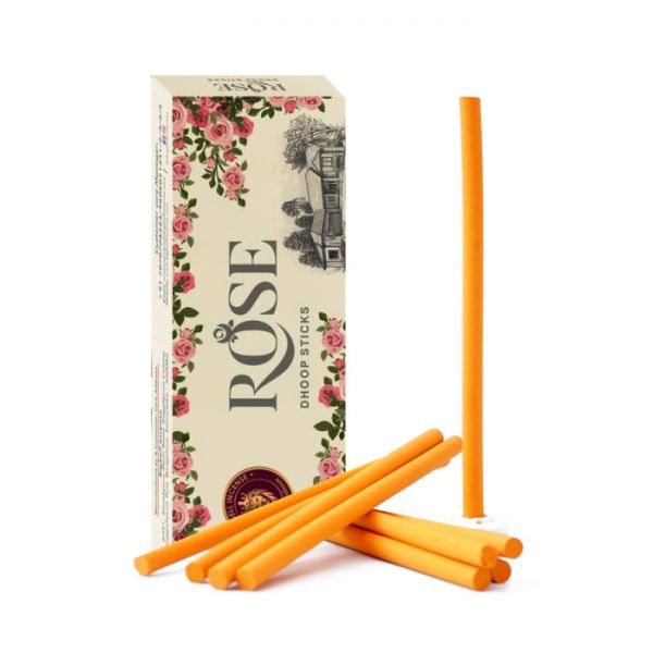 Ароматичні палички BIG BELL Dhoop Rose 10 паличок Троянда 2