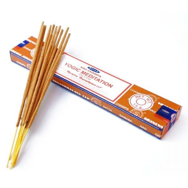 Ароматическиечні  палички пилкові    Сатья Йога Медитація  Yogic Meditation Satya (ПЛОСКАЯ ПАЧКА) 