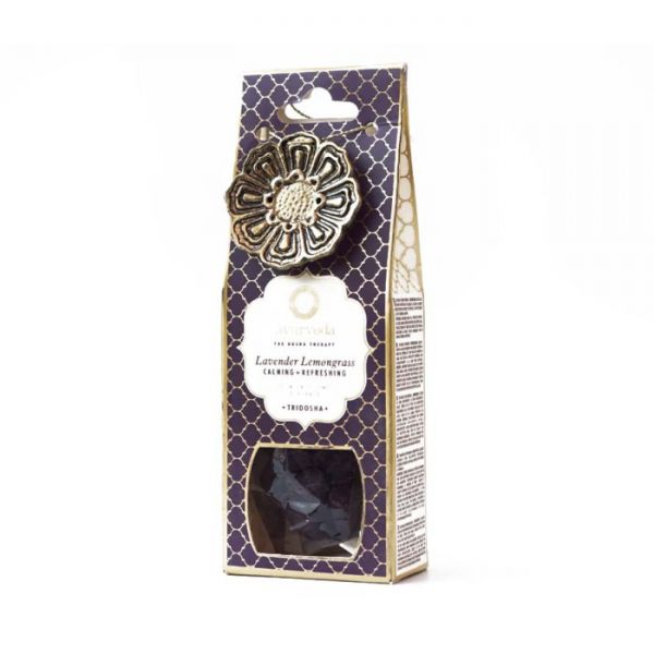 Аюрведичні конуси з підставкою  Лаванда Лимонник Трідоша