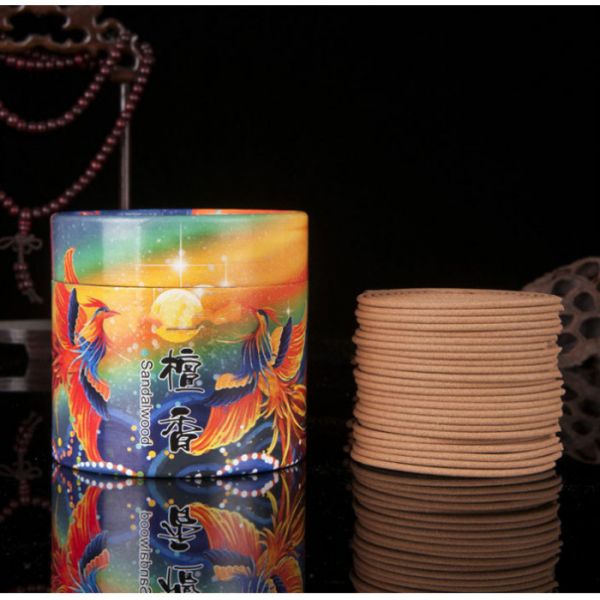 Пахощі спіраль безосновні Сандалове дерево 48 шт