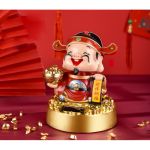 Бог богатства  Восточной зоны на солнечной батарейке