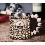 Чаша ВЕСЁЛЫЙ ЧЕРЕП ИЗ ПОЛИСТОУНА