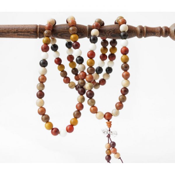 Чотки 108 бусин 8мм Асорті