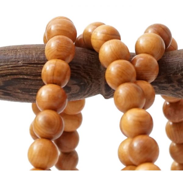 Чотки 108 бусин 8мм БІРМАНСЬКИЙ ПАЛІСАНДР