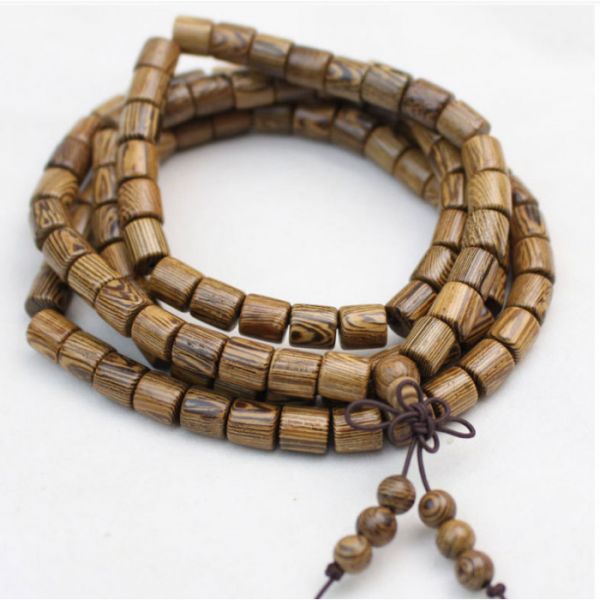 Чотки 108 бусин 8мм БАРИЛА З ДЕРЕВА ВЕНГЕ