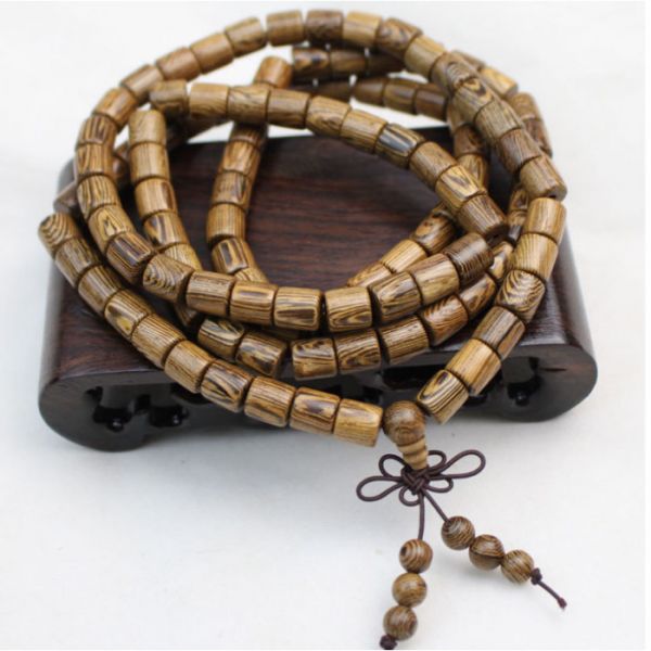 Чотки 108 бусин 8мм БАРИЛА З ДЕРЕВА ВЕНГЕ