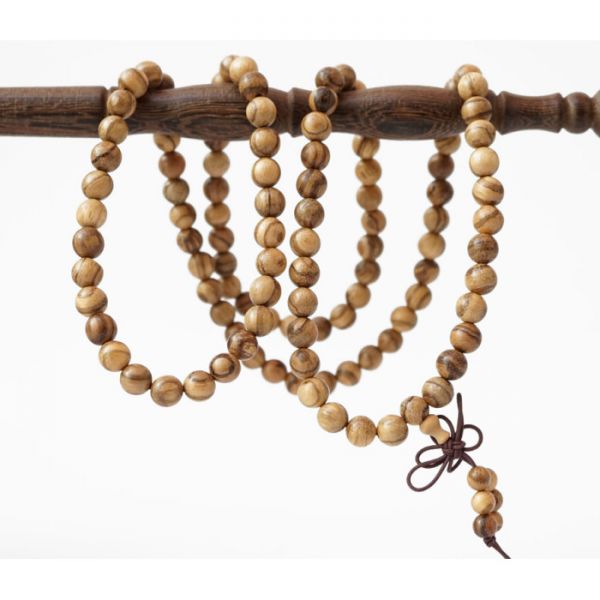 Чотки 108 бусин 8мм В'ЄТНАМСЬКИЙ САНДАЛ