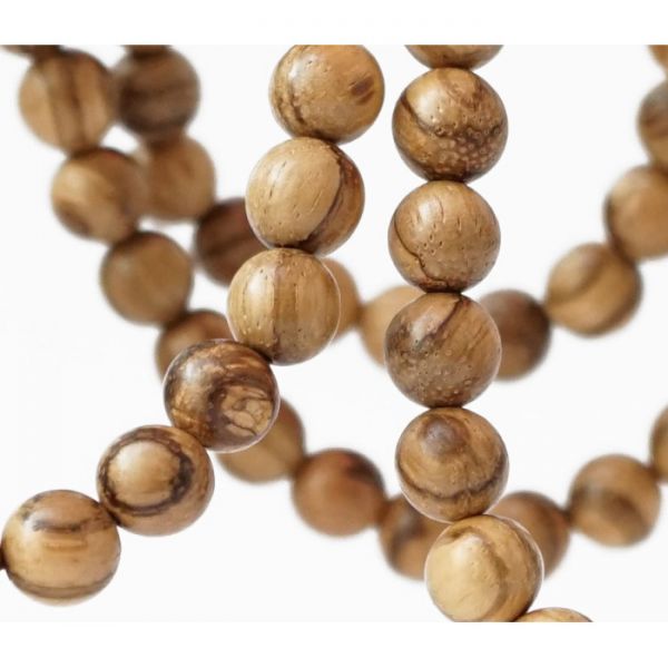 Чотки 108 бусин 8мм В'ЄТНАМСЬКИЙ САНДАЛ