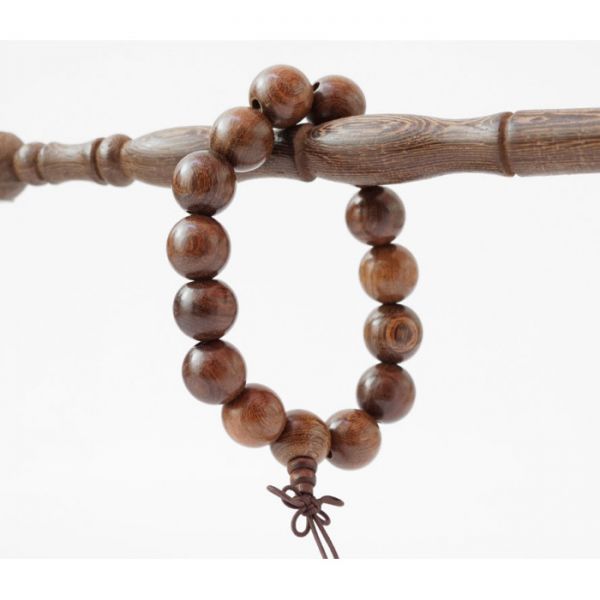 Чотки 15 намистин 15мм ЧОРНА ГРУША