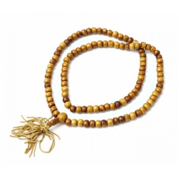 Чотки з кістки Бежеві 8мм 108 намистин