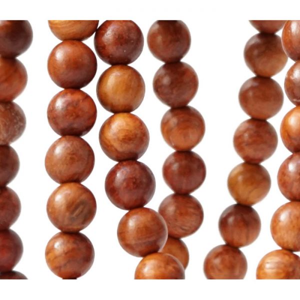 Чотки 108 бусин 8мм ДЕРЕВО КРОВАВОГО ДРАКОНА