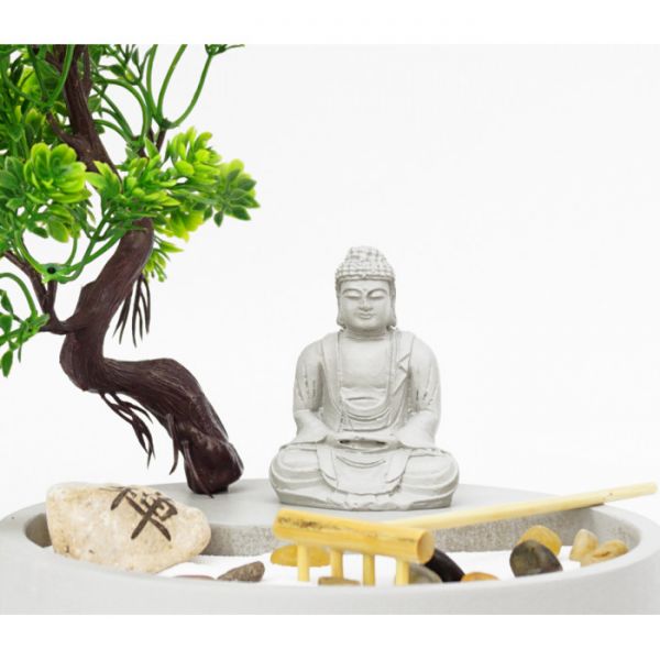 ДЗЕН набор настольный  "Сад камней" Будда под деревом