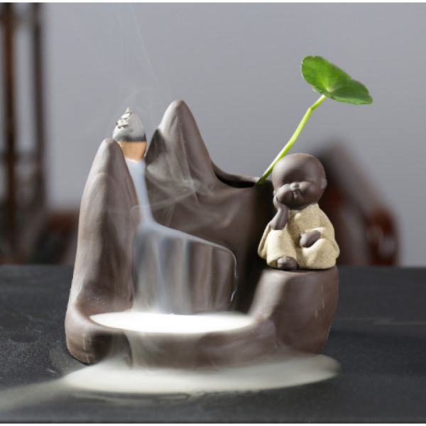 Підставка РІДКИЙ ДИМ кераміка "ДВІ ВЕРШИНИ БЕЗТУРБОТНІСТЬ"