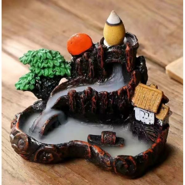 Підставка Рідкий дим Риболовля на заході сонця