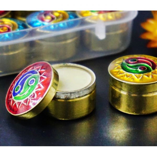 Сухі парфуми в латунній баночці JASMINE Жасмин 4 гр