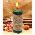 Волшебная свеча Изумрудная 8,5см